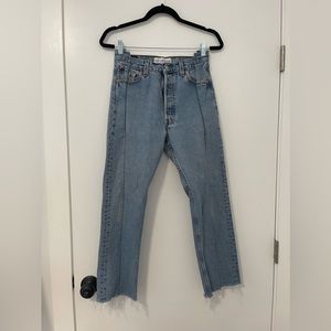 EB DENIM upcycled levis size 25